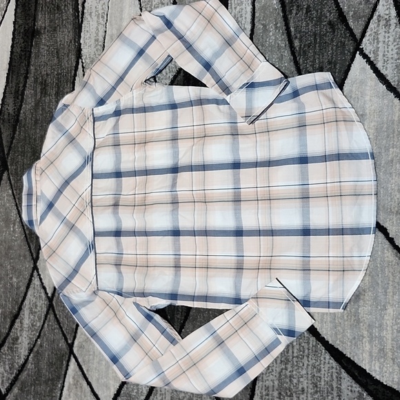 BKE EMBROIDERED PLAID TAILORED FIT SNAP-BUTTON LONG-SLEEVED SHIRT - Picture 10 of 13